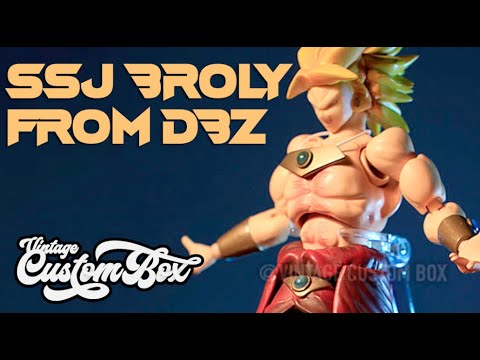 Unboxing: Custom S.H. Figuarts Broly Hair and Eraser Cannon Effects 