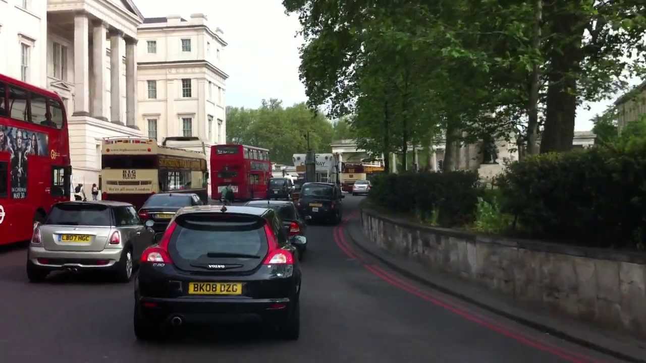 London streets (54.) - Eaton sq. - Hyde park corner - Piccadilly - Regent st.