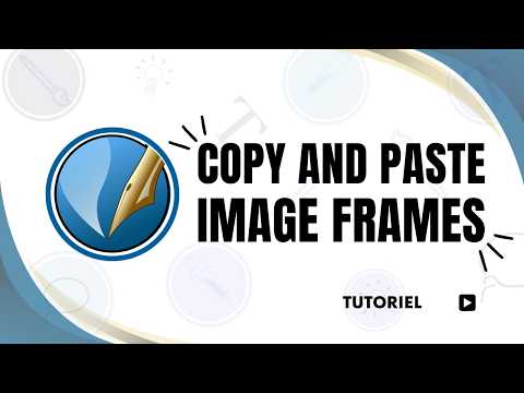 How to copy and paste image frames in scribus
