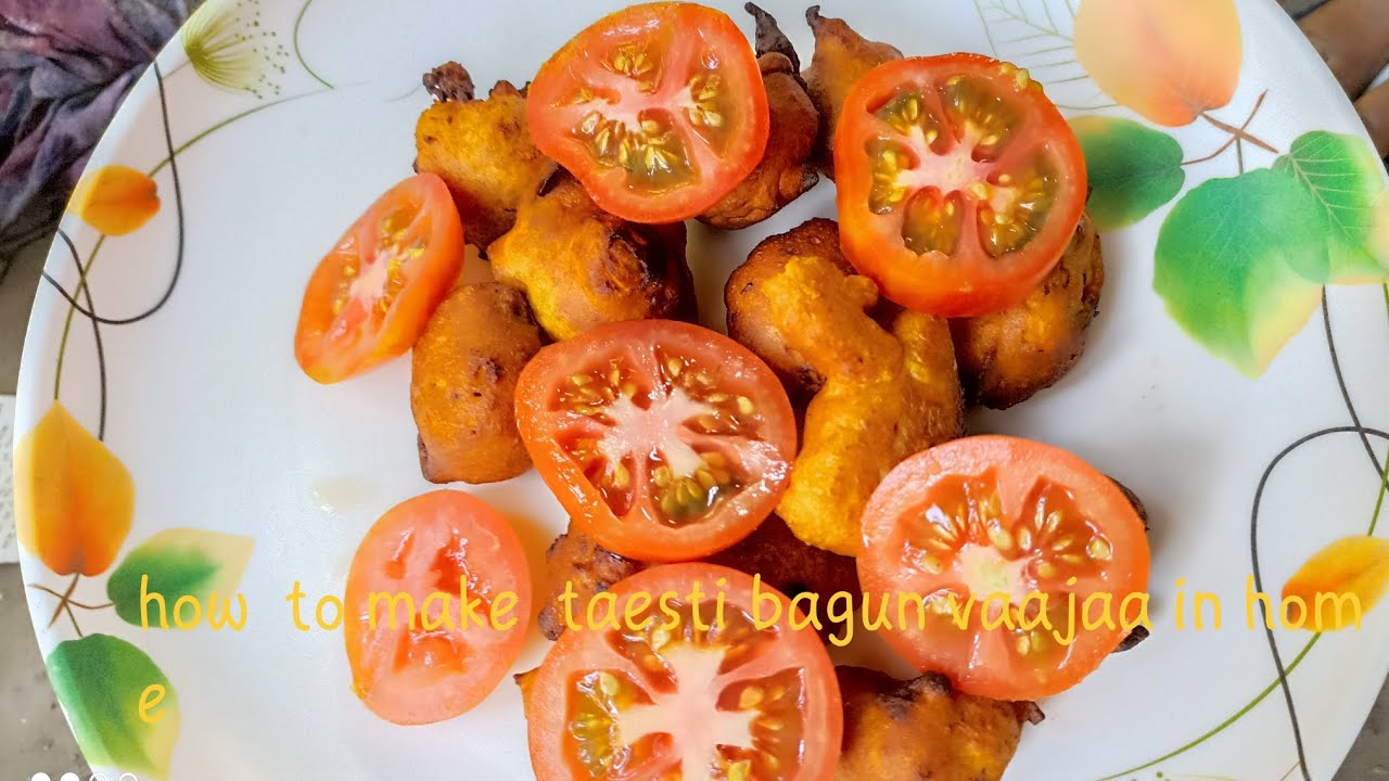 how to make bagun vajaa in home 😋and try this home .... - YouTube