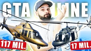 NEJDRAŽŠÍ vs. NEJLEVNĚJŠÍ VRTULNÍK v GTA ONLINE