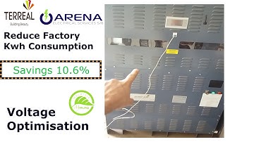 Reduce kwh through Voltage Optimisation