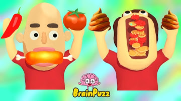 Sandwich Runner VS Pancake Run - All Level Gameplay COMPILATION part 4 💪 NOOB vs PRO vs HACKER