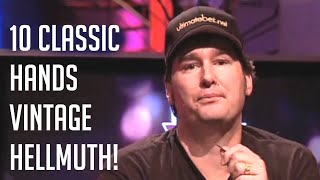 Phil Hellmuth Cash Game Poker  10 hand compilation