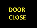 Door Close Sound Effects All Sounds 