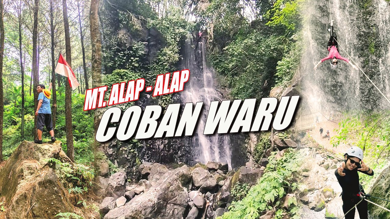 PACET - COBAN WARU MT ALAP ALAP || CAYONING DI AIR TERJUN | PENDAKIAN SANTAI KELUARGA