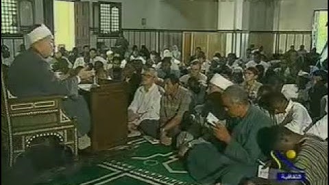 الآيات 26:22 من سورة الأنعام - أ.د محمد سيد طنطاوي شيخ الأزهر Grand Imam Dr.Muhammad Sayyed Tantawy