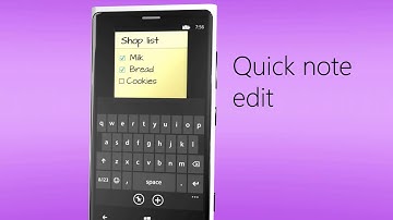 Pin Notes for Windows Phone