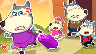 Don't Leave Me, Mommy!  Angry Family Song  Wolfoo Nursery Rhymes & Kids Songs