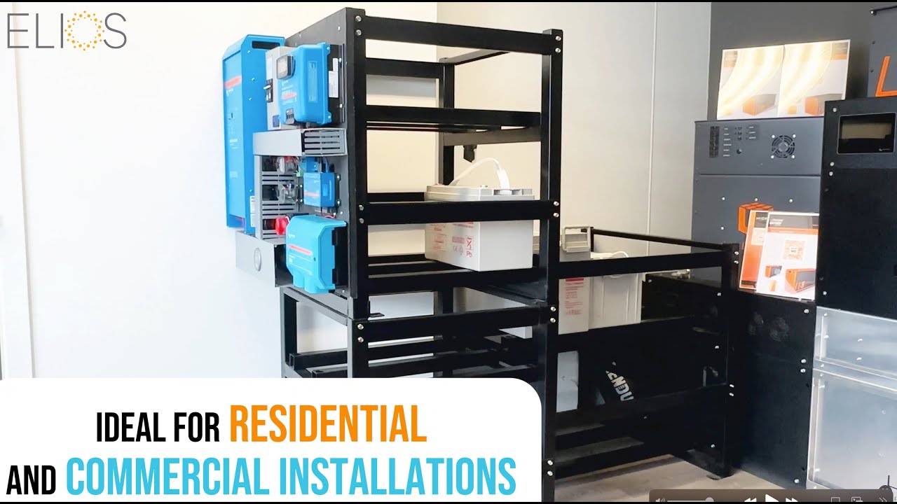 Custom Battery Racks for Lithium Energy Storage | Built to Last - YouTube