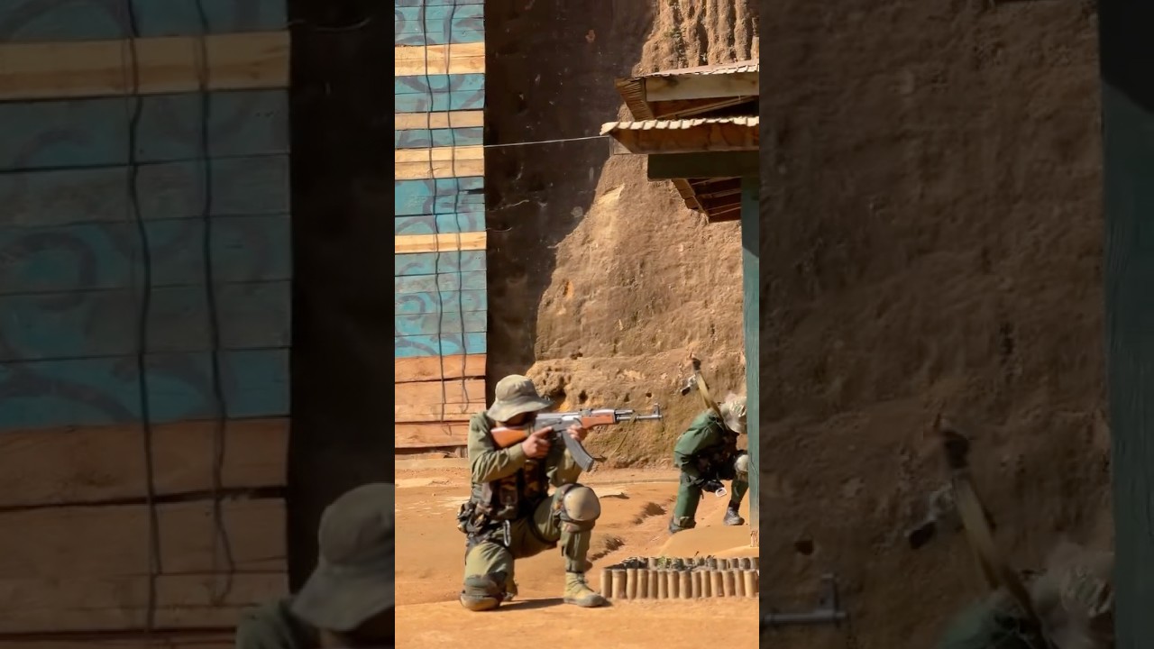 UWSA အထူးကွန်မန်ဒိုတပ်ဖွဲ့စစ်ရေးလေ့ကျင်