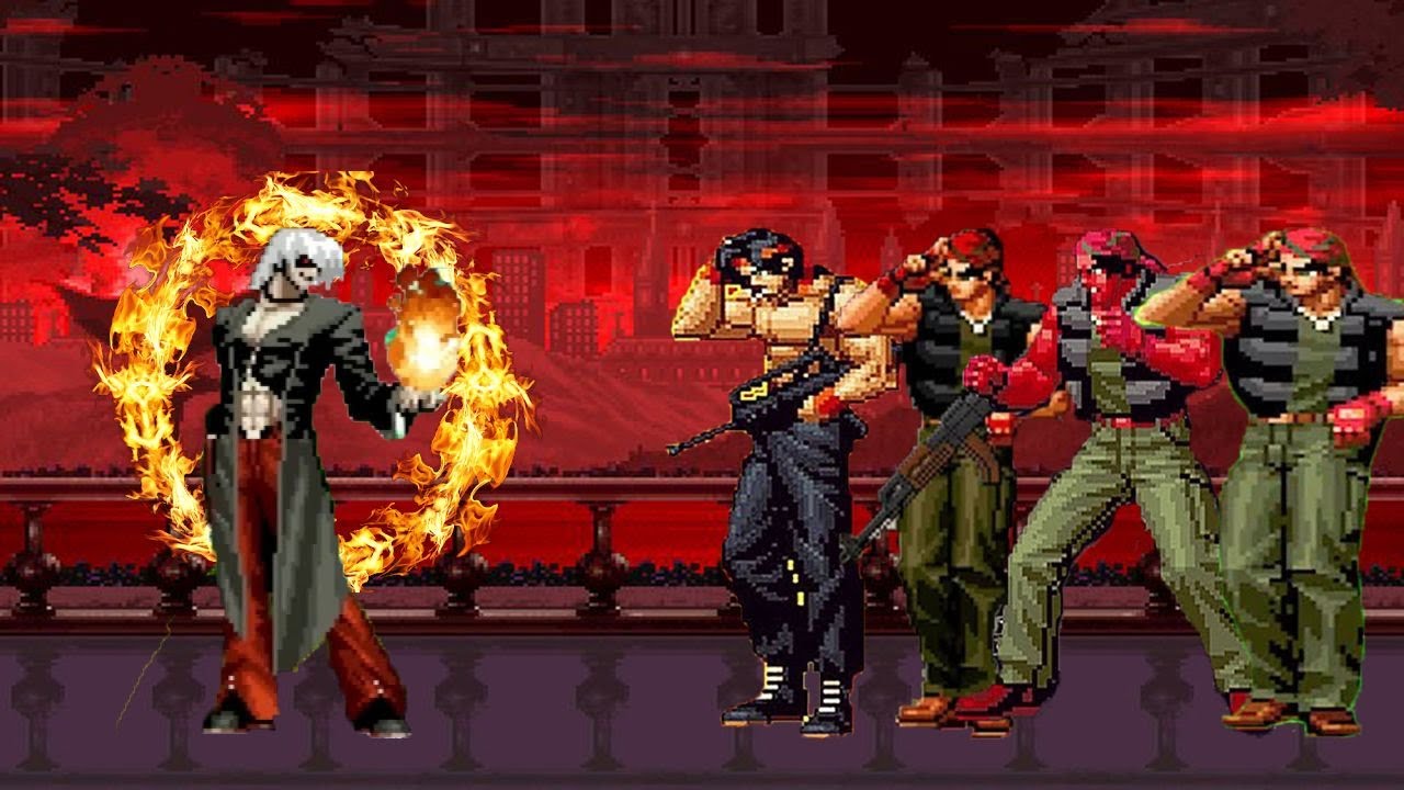 {Infinite Mugen Gaming}  Another Element Vs Ralf Jones Team