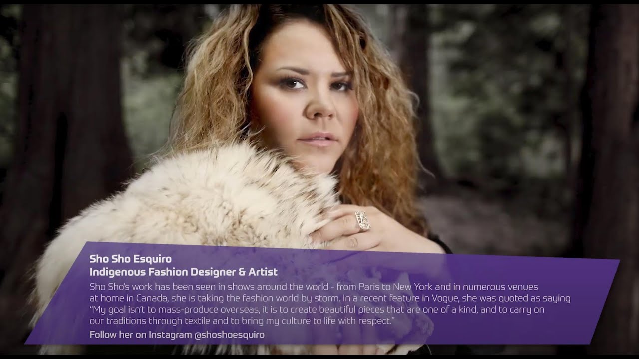 2020 Indigenous Skills Showcase - Fashion Designer Sho Sho Esquiro