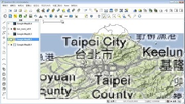 The Google Layers Plugin for QGIS