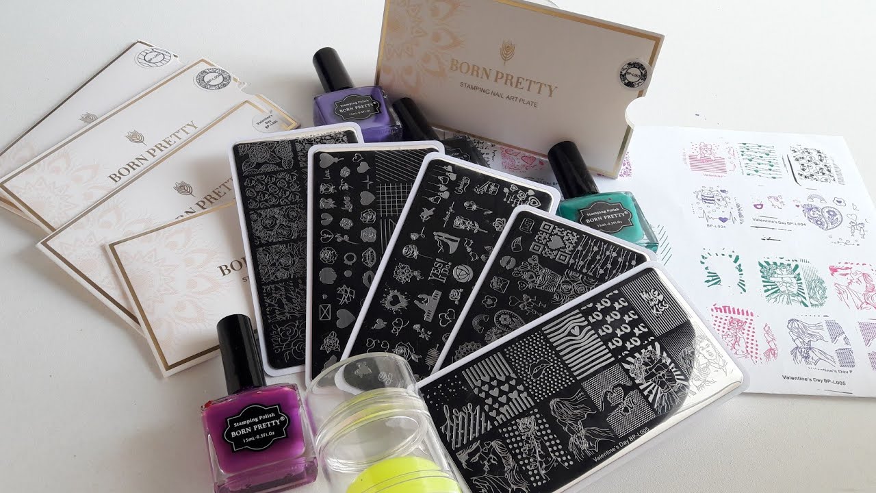 BORN PRETTY 😍 Пластины для стемпинга, тестируем вместе!