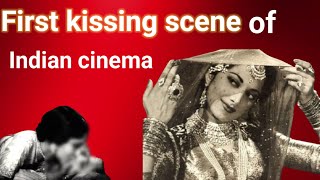 First kissing scene of indian cinema || Devika rani and himanshu rai || karma 1933 | Indian cinema