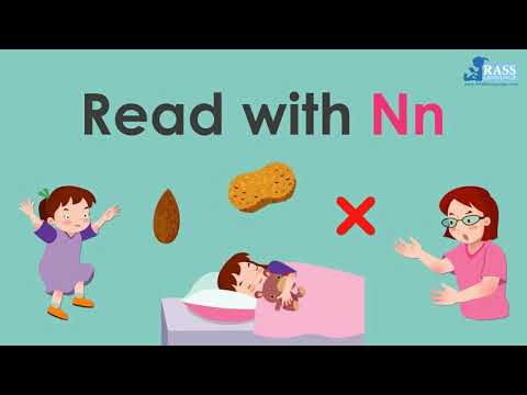 Consonant Letter Nn  + related words | Child learning by himself | EFL | Go Phonics 1B Unit 13