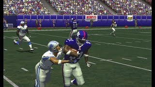 NFL 2K5 Franchise Giants vs Lions