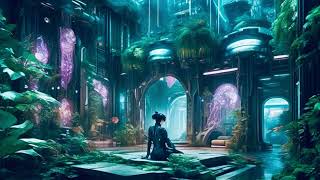 Garden of Reflection (2 - Hour Cyberpunk Ambience)