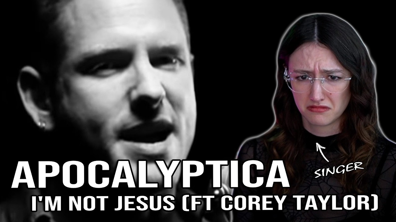 VERY Heavy! I Apocalyptica - I'm Not Jesus ft. Corey Taylor I Singer Reacts I