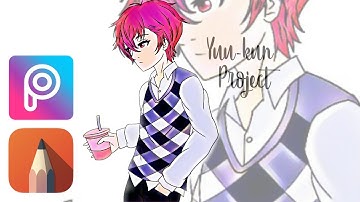 [Drawing Anime] Using Autodesk Sketchbook & Picsart on Android