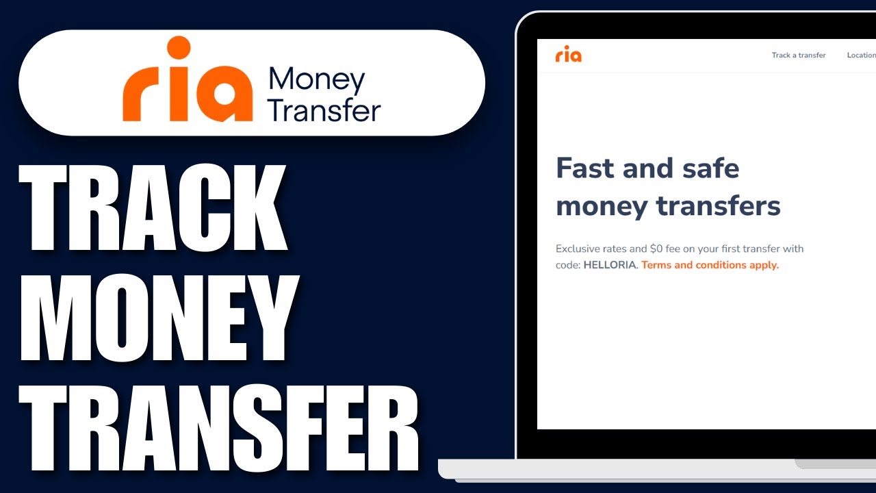 How to Track Ria Money Transfer Online (2O25) - YouTube