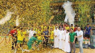 شباب نادي الخليج يتوج بالكأس الدوري اتحاد السعودي الممتاز لكرة اليد على صالة الخضراء بالدمام ٢٠٢٤