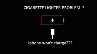 2013 vw passat (B7) Cigarette lighter won't charge my phone / zapalniczka  nie laduje telefonu