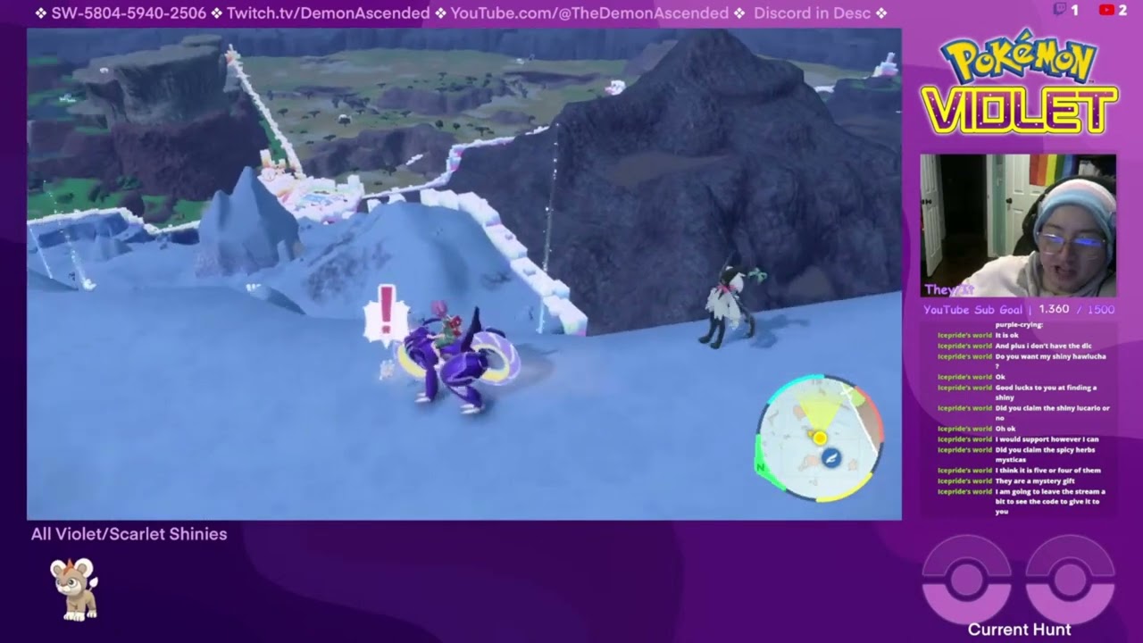 ✨Shiny Milcery Reaction [ Pokémon Violet ]