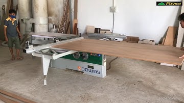 CƯA TRƯỢT 2 LƯỠI ĐÀI LOAN | MÁY CẮT BÀN TRƯỢT JOWAY P-3200EU