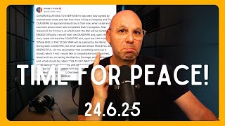 🔥 הכרזה על הפסקת אש | השפעות על השוק | 3 מניות מעניינות