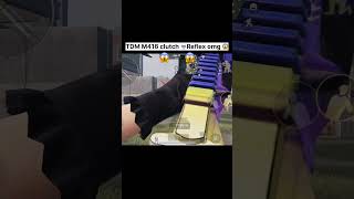 M416 headshot in TDM clutch and reflex omg 😱#bgmi #pubg #pubgmobile #bgmishorts #tdm #shorts