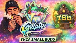 Thca small buds🍃Gelato🍨Cheap Oz Budget Gas⛽️🔥#hemp#flower#legal#freetheplant#educational#thcareview
