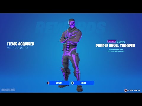 How To Get Purple Skull Trooper Skin NOW FREE In Fortnite! (Unlock