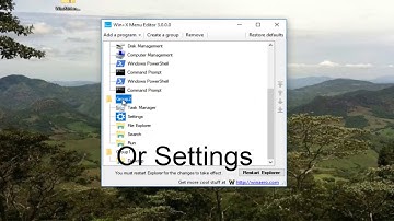 Get Control Panel Back On Start Menu In Windows 10