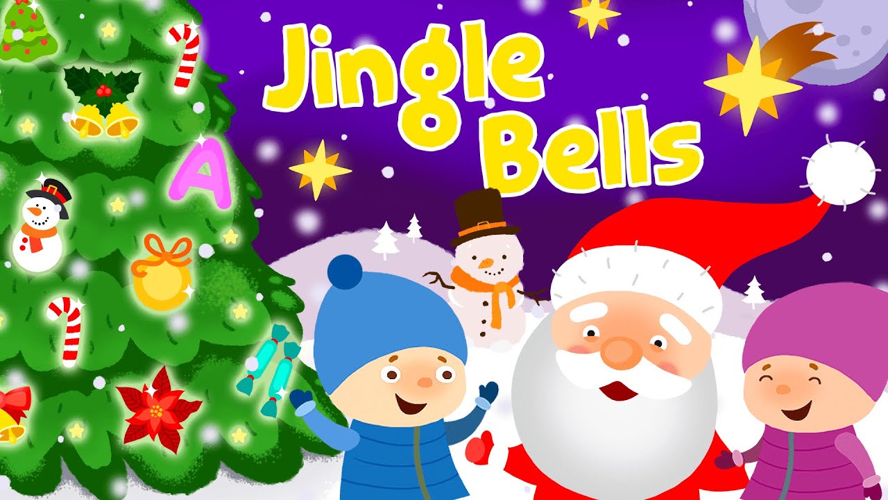 Jingle Bells Song with Lyrics - Christmas Songs and Carols for Kids | Kids Academy