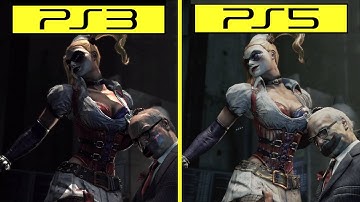 Batman: Arkham Asylum PS3 vs PS5 Graphics Comparison | Original vs Remastered (Return to Arkham)