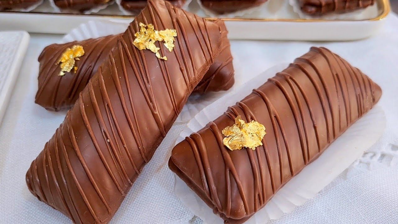 بنة عااالمية👍حلويات جزائرية لعيد 2022 👌حلوة محشية بالكاوكاو ذوب فالفم والبنة مضمونة