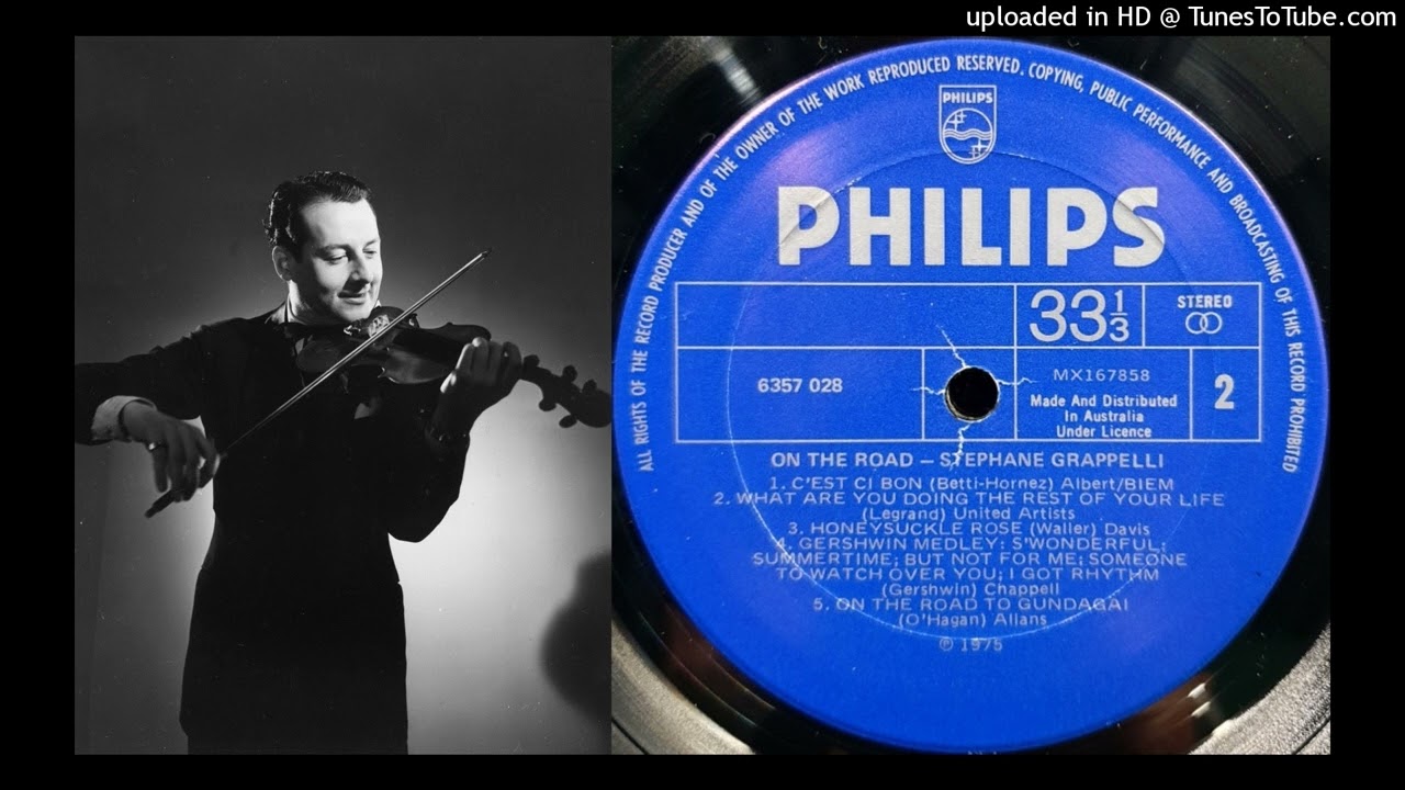 Stephane Grappelli with The Diz Disley Trio - Summertime