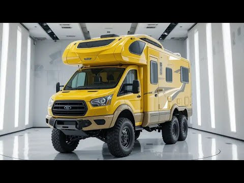 2026 6x6 Snow Camper Motorhome – The Ultimate Off-Grid Beast! - YouTube