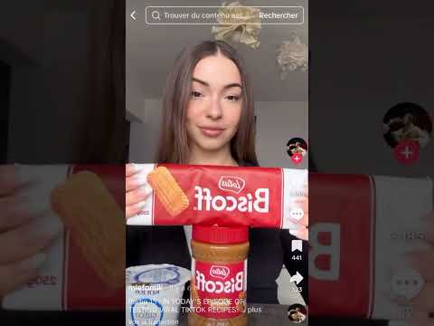 Trend Tiktok : Yogurt Speculoos Cheesecake