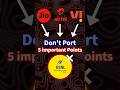 How To PORT To BSNL Shorts