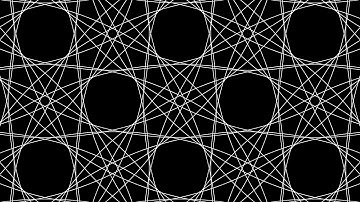 Growing circles on a flat torus (square lattice)