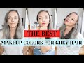Makeup for silver and grey hair 2020 || Cool Sustainable