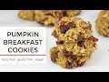 Pumpkin Breakfast Cookies | Easy Healthy Vegan Cookie Recipe