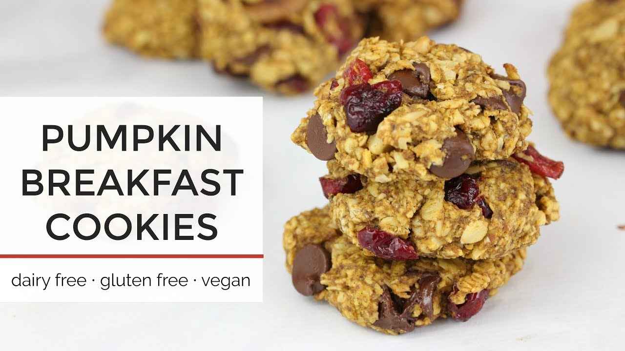 Pumpkin Breakfast Cookies | Easy Healthy Vegan Cookie Recipe | Clean & Delicious