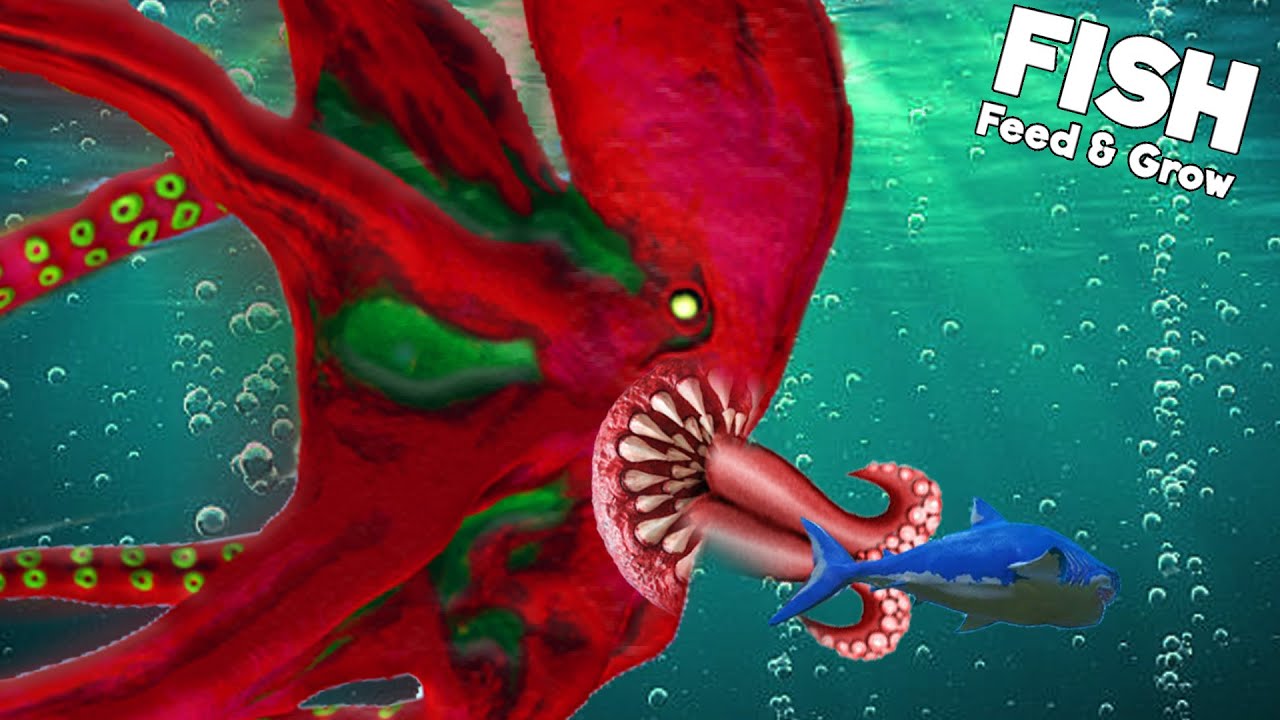 all-the-fish-until-i-get-to-monster-kraken-feed-and-grow-fish-youtube