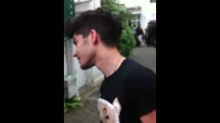 Zayn Malik saying Hi to Brazil / Zayn Malik dizendo Oi ao Brasil (08.07.12)