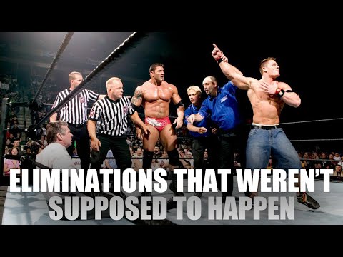 5 Royal Rumble Eliminations That Weren't Supposed To Happen | Wrestling Flashback