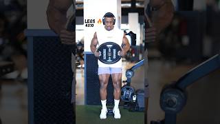 LEG WORKOUT 🔥 5 Exercises For Bigger Legs 🤝